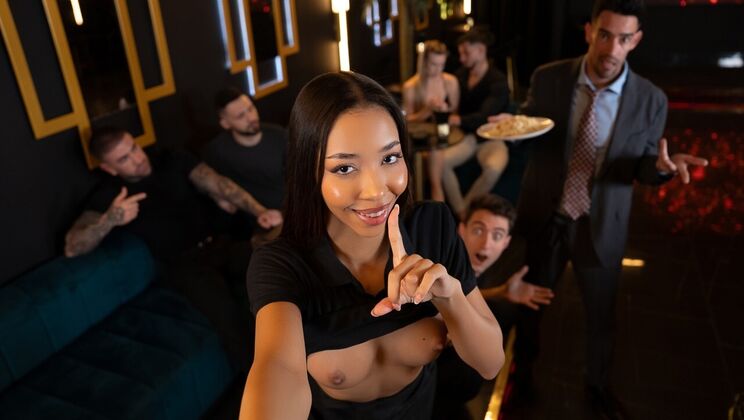 [RKPrime] - Bubble Butt Asian Lia Lin Rides Cock Reverse Cowgirl - Jimmy Bud - Lia Lin